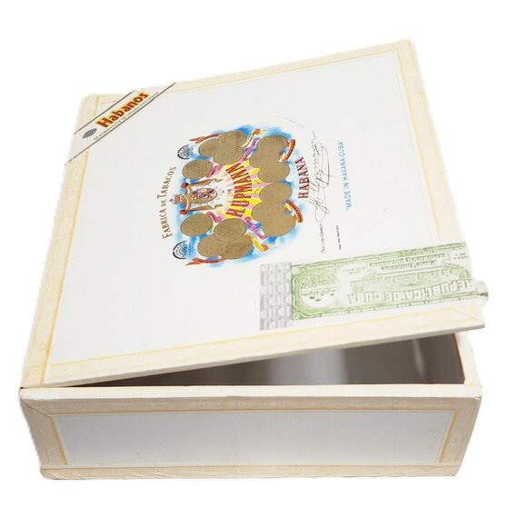 RARE Collecible FABRICA DE TABACOS DE H. UPMANN EMPTY CIGAR BOX HAVANA, CUBA - Picture 6 of 7
